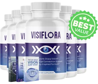 VisiFlora Prostate Health Supplement Bottle
